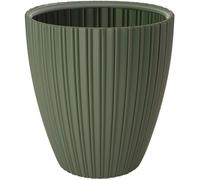 Garden ID – Pot de fleurs Fancy – 40 x 42 cm – pour jardin, balcons ou intérieurs – vert tilleul