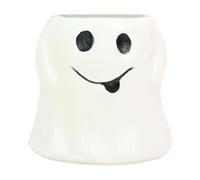 Pot de fleurs fantôme - Bol à bonbons fantôme, vase fantôme mignon, pot polyvalent en céramique pour Halloween | Support de fougère d'air pour fleurs, seau à friandises pour la maison, décoration