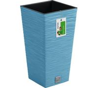 Pot de fleurs FURU Square Bac de balcon Bac à fleurs bleu 11 L