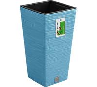 Pot de fleurs FURU Square Bac de balcon Bac à fleurs bleu 19 L