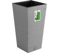 Pot de fleurs FURU Square Bac de balcon Bac à fleurs gris 35 L