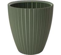 Pot de fleurs - Garden ID - Fancy - 40 x 42 cm - Pour jardin, balcons ou intérieurs - Vert tilleul Vert tilleul G