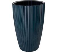 Pot de fleurs - Garden ID - Fancy - 40 x 58 cm - Pour jardin, balcons ou intérieurs - Bleu pétrole Bleu pétrole G