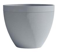 Pot De Fleurs - Garden Id - Green Care Impact Bleu-Gris - 50 X 41 Cm - Garanti 10ans - 100% Recyclé - Résistant Uv/Gel