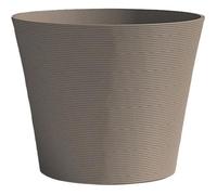 Pot De Fleurs - Garden Id - Green Care Sense Taupe - 30 X 27 Cm - Garantie De 10 Ans - 100% Recyclé - Résistance Uv Et Gel