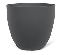 Pot de fleurs - GARDEN ID - Phoenix Anthracite - 48 x 42 cm - 100% Recyclé et Recyclable - Résistant au Gel et UV - Pour Extérieur