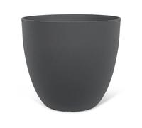 Pot de fleurs - GARDEN ID - Phoenix Anthracite - 48 x 42 cm - 100% Recyclé et Recyclable - Résistant au Gel et UV - Pour Extérieur