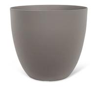 Pot de fleurs - GARDEN ID - Phoenix Taupe - 38 x 34 cm - 100% Recyclé et Recyclable - Résistant au Gel et UV - Pour Extérieur