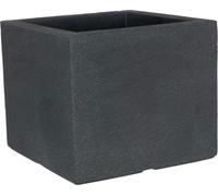 Pot de fleurs Geli Kubus plastique 50 x 50 x 39 cm anthracite