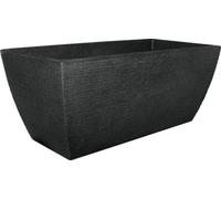Pot de fleurs Geli plastique 80 x 40 x 34 cm anthracite