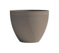 Pot de fleurs - GARDEN ID - Green Care Impact Taupe - 40 x 31 cm - Garanti 10ans - 100% recyclé - Résistant UV/gel