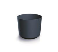 pot de fleurs Gris Plastique H17.7xl19.9xL19.9cm
