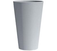 Pot de fleurs haut - GARDEN ID - Green Care Sense Haut Pierre bleue - 55 cm - Garantie 10 ans - 100% recyclé - Résistance UV et gel