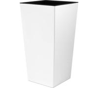 Pot de fleurs haut URBI DURS200 avec insert | Blanc