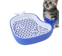 Pot de fleurs hydroponique pour chat en forme de baleine - Bac de plantation de terre pour chat hydroponique, boîte de plantation creuse pour animal de compagnie, maison, chatterie