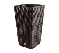 Prosperplast®, Pot de fleurs, DRTS300-440U, Umbra, Insert d'irrigation Couverture Ratan