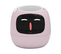 Pot de fleurs intelligent avec expression, robot intelligent AI pour décoration d'intérieur, pot de fleurs Inteligente avec capteur d'eau/lumière/température, robot de plantes, rend l'élevage de