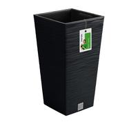 Prosperplast Pot de fleurs FURU 29x29x55 cm avec réserve d'eau Anthracite