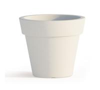 POT DE FLEURS JARDINIÈRE H95 HAUT CACHE POT MADE IN ITALY DESIGN JARDIN BLANC