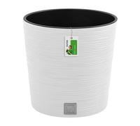 Pot de fleurs avec reserve d´eau 15 L blanc - FURU