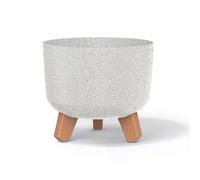 Pot de fleurs Prosperplast, Gracia ECO, diamètre 200 mm, 3l, blanc, DGRL200W-S449W