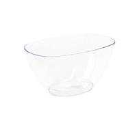Pot de Fleurs Ovale Transparent 1L. 198x130x102 mm