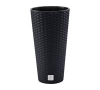 Pot de fleurs pot de fleurs aspect rotin avec insert nombreuses tailles 4 cou...