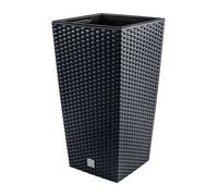 Pot de fleurs pot de fleurs aspect rotin cache-pot insert 4 couleurs 6 taille...