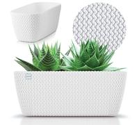 Pot de fleurs pot décoratif jardinière pot 39,7 cm pot de plantation pour...