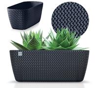 Pot de fleurs pot décoratif jardinière pot 39,7 cm pot de plantation pour la ...