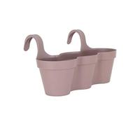 Artevasi Pot De Fleurs Pour Balcon Capri Individ - 30,5 X 54 X H 28 Cm - 11 L - Gris Taupe Gris