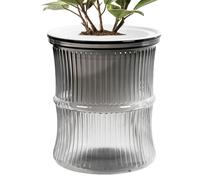 Pot de fleurs pour irrigation intérieure, pot de fleurs auto-irrigant - Petits récipients pour en pot Pots pour réservoirs d'eau | Pots de Bonsai auto-irrigants pour chambre à coucher, salle
