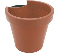 Pot de fleurs pour tuyau de pluie - terracotta - tuyau de descente Pot de plantes