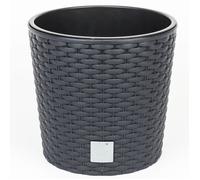 Pot de fleurs - PROSPERPLAST - DRTUS400L-S433 - Plastique - 37,5 cm - 40 cm - Anthracite
