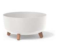 Pot de fleurs Prosperplast Gracia Low DGRL400L-S449 blanc 14,3L Blanc G
