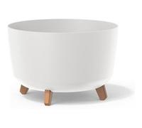 Pot de fleurs Prosperplast Gracia Standard DGRL400-S449 blanc 21,5L G