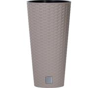 Pot de fleurs RATO TUBUS avec insert 40 cm - couleur : mocca