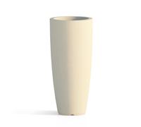 POT DE FLEURS RÉSINE HAUT MODERNE ROND PLASTIQUE PLANTE JARDIN MADE EN ITALY