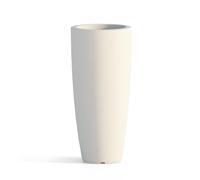 POT DE FLEURS RÉSINE HAUT MODERNE ROND PLASTIQUE PLANTE JARDIN MADE EN ITALY