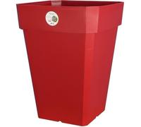RIVIERA Pot de fleurs Soleilla - Carré - 40 x 40 cm - Rouge