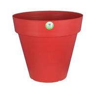 RiViERA - Pot de fleurs Soleilla Rond - Ø 39,2 x 35,8 cm - 25 L - Rouge
