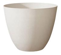 Pot de fleurs Rond Ø 40 cm - EDA - Element - 26,2 L - Intérieur / Extérieur - Ø 39,4 x H. 31,6 cm - Calcaire