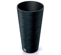 Prosperplast Pot de fleurs FURU rond – Réserve d'eau 15 L – Anthracite