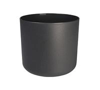 Pot de fleurs rond B.for Soft - Noir - Ø 35 x H 32 cm - intérieur - 100% recyclé