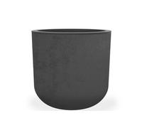 Pot de fleurs rond Basalt Up - Ø 50 x 46 cm - 67 L - Gris anthracite -
