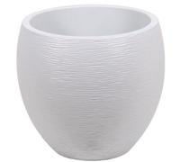 Pot à fleurs "" Egg"" - Blanc Cérusé - Ø 50 x 45 cm