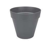 Pot De Fleurs Rond - Elho - Loft Urban - Ø 20 Cm - Gris Anthracite - Réservoir D'eau Multicolore