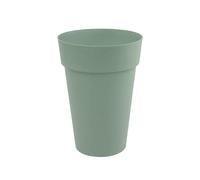 Pot haut rond 46 cm vert laurier - 67 litres - Toscane 13630 EDA PLASTIQUES