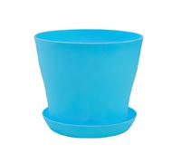 Pot De Fleurs Rond En Plastique Pour Plantes Succulentes,Mini Jardinière De Bureau,Décoration De Jardin,Multicolore,Fournitures Pour Plantes À La Maison - Type Blue-Xxl 3000ml