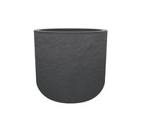 Pot rond - contenance 67L - Volcania'Up - 48,5 x 46,2 cm - Gris anthracite EDA PLASTIQUES